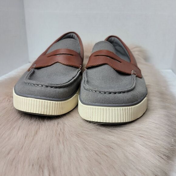 Cole Haan Nantucket 2.0 Penny Slip on Loafers Gray/Woodbury C33800 Size 8.5M main image 5